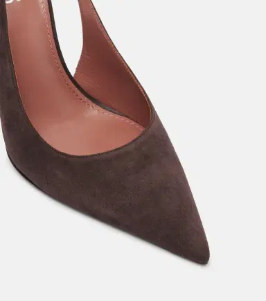 Paris Texas Lidia 105 suede slingback pumps | Thumbnail 2 Paris Texas Lidia 105 suede slingback pumps | Thumbnail 2