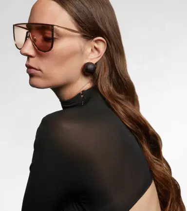 Alaïa Alaïa Shield sunglasses | Thumbnail 4 Alaïa Alaïa Shield sunglasses | Thumbnail 4