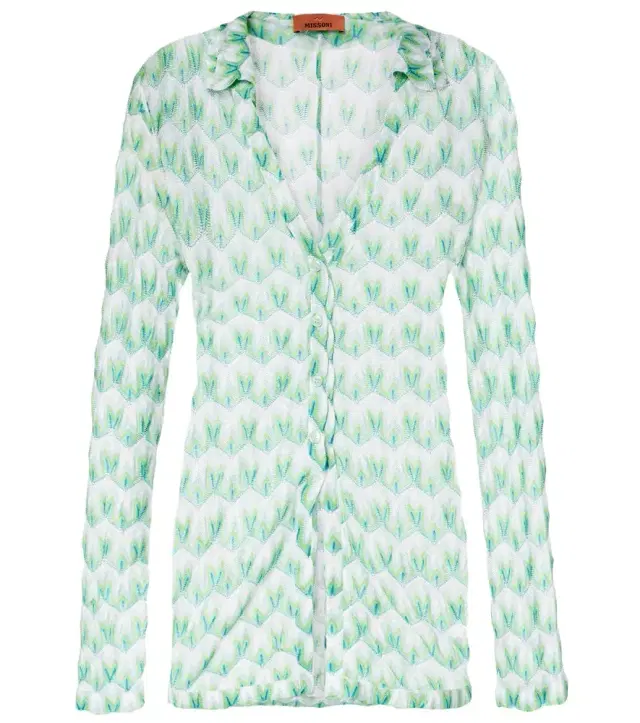 Scalloped blouse