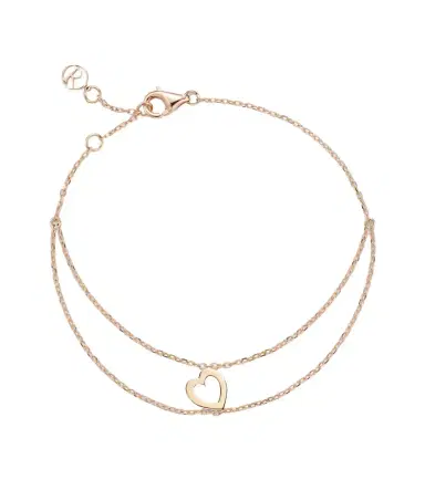 Repossi Letters 18kt rose gold bracelet | Thumbnail 1