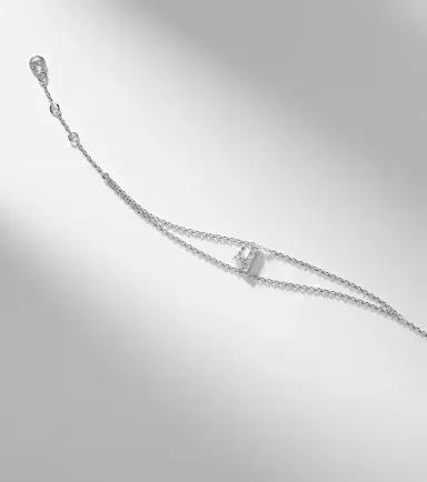 Repossi Letters 18kt white gold bracelet with diamonds | Thumbnail 4 Repossi Letters 18kt white gold bracelet with diamonds | Thumbnail 4