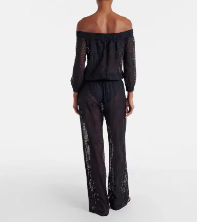 Melissa Odabash Tully crochet jumpsuit | Thumbnail 2
