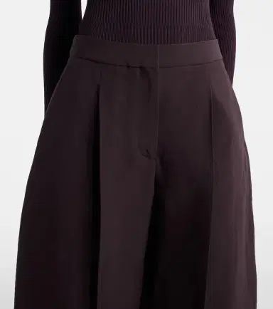 Alaïa Alaïa Poplin barrel-leg pants | Thumbnail 2