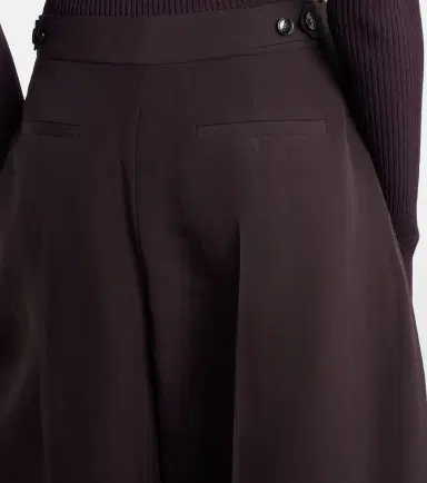 Alaïa Alaïa Poplin barrel-leg pants | Thumbnail 3