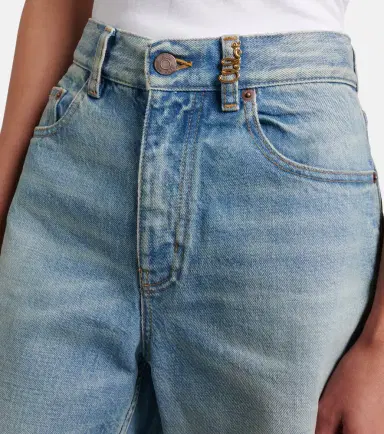 Chloe Chloé Faded denim shorts | Thumbnail 4 Chloe Chloé Faded denim shorts | Thumbnail 4