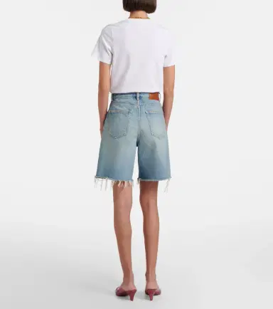 Chloe Chloé Faded denim shorts | Thumbnail 5 Chloe Chloé Faded denim shorts | Thumbnail 5