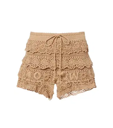 Loewe Paula's Ibiza crochet cotton micro shorts | Thumbnail 1