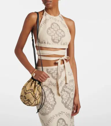 Valentino Open-back cotton-blend crop top | Thumbnail 2 Valentino Open-back cotton-blend crop top | Thumbnail 2