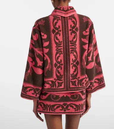 Valentino Cotton terry jacquard jacket | Thumbnail 4