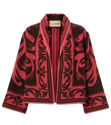 Valentino Cotton terry jacquard jacket | Thumbnail 1