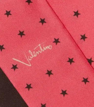 Valentino Printed silk twill scarf | Thumbnail 4
