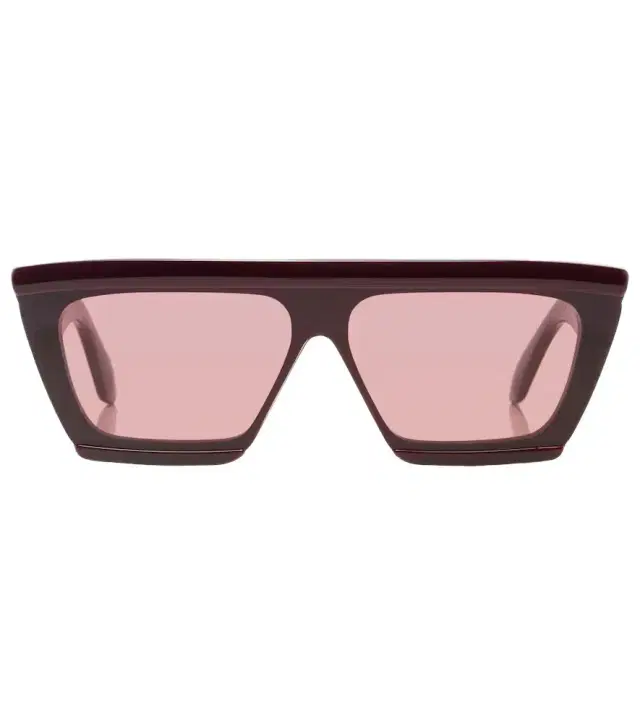 Alaia Alaïa Lettering Logo flat-top sunglasses