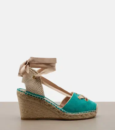 Valentino Garavani Resort suede espadrille wedges | Thumbnail 4