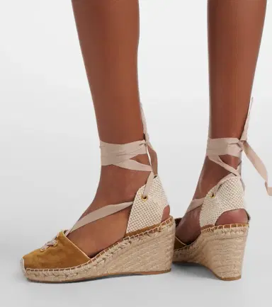 Valentino Garavani Resort suede espadrille wedges | Thumbnail 6