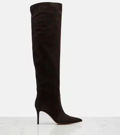 Gianvito Rossi Hansen suede knee-high boots | Thumbnail 3 Gianvito Rossi Hansen suede knee-high boots | Thumbnail 3