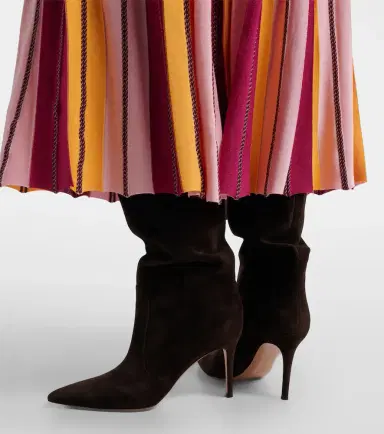 Gianvito Rossi Hansen suede knee-high boots | Thumbnail 6 Gianvito Rossi Hansen suede knee-high boots | Thumbnail 6
