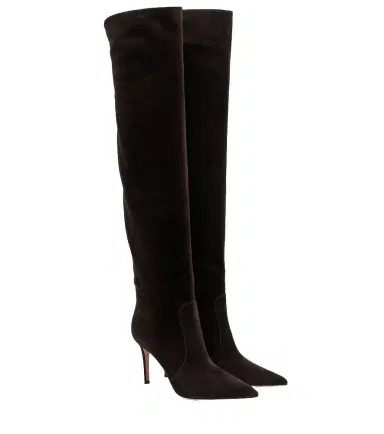 Gianvito Rossi Hansen suede knee-high boots | Thumbnail 1 Gianvito Rossi Hansen suede knee-high boots | Thumbnail 1