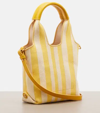 Chloé Chloé Chloé Stripy Mini jacquard top-handle bag | Thumbnail 3 Chloé Chloé Chloé Stripy Mini jacquard top-handle bag | Thumbnail 3