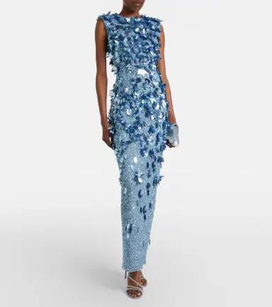 Rachel Gilbert Hugo sequined gown | Thumbnail 2