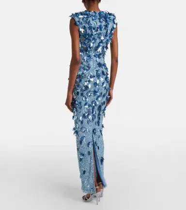 Rachel Gilbert Hugo sequined gown | Thumbnail 4