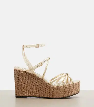 Jimmy Choo Nyra braided leather espadrille wedges | Thumbnail 2 Jimmy Choo Nyra braided leather espadrille wedges | Thumbnail 2