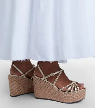 Jimmy Choo Nyra braided leather espadrille wedges | Thumbnail 6 Jimmy Choo Nyra braided leather espadrille wedges | Thumbnail 6