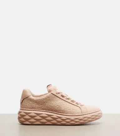 Jimmy Choo Diamond Light Maxi glitter leather sneakers | Thumbnail 3