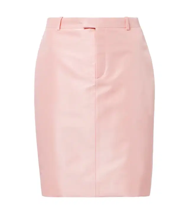 Faille pencil skirt