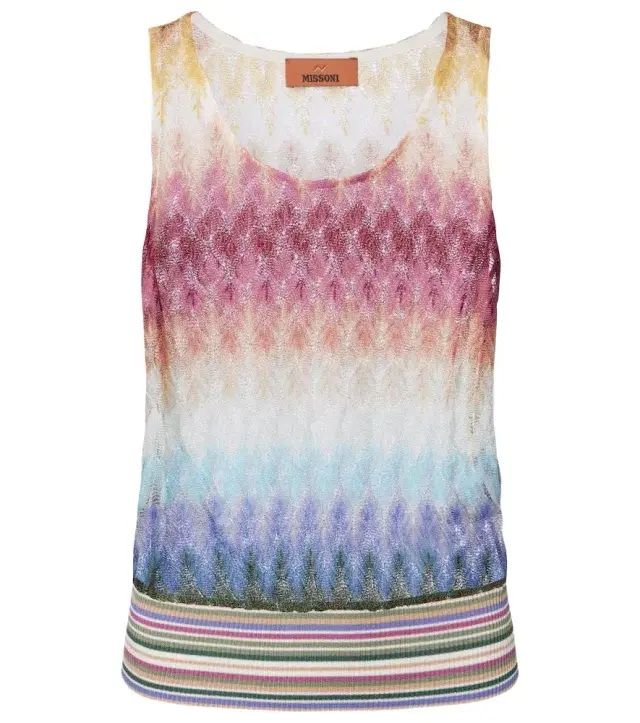 Missoni Knitted tank top