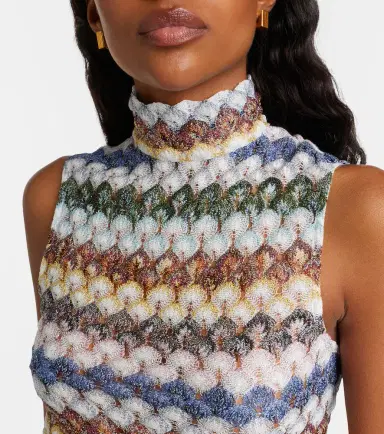 Missoni Knitted lamé tank top | Thumbnail 2