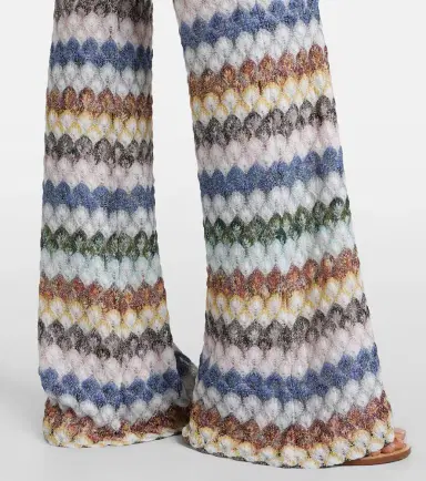 Missoni Knitted lamé flared pants | Thumbnail 4