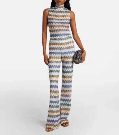 Missoni Knitted lamé flared pants | Thumbnail 6