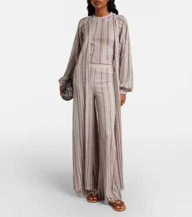 Missoni Sequined striped lamé top | Thumbnail 2