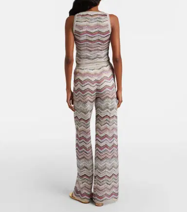 Missoni Zigzag lamé wide-leg pants | Thumbnail 2 Missoni Zigzag lamé wide-leg pants | Thumbnail 2