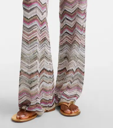 Missoni Zigzag lamé wide-leg pants | Thumbnail 5 Missoni Zigzag lamé wide-leg pants | Thumbnail 5