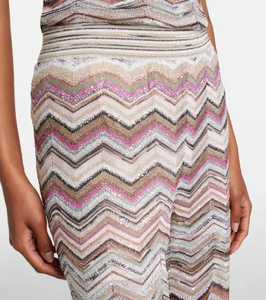 Missoni Zigzag lamé wide-leg pants | Thumbnail 6 Missoni Zigzag lamé wide-leg pants | Thumbnail 6