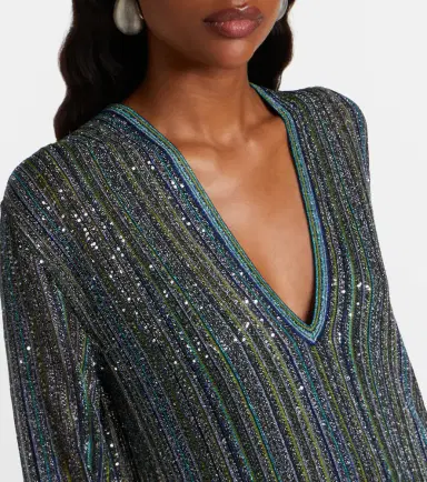 Missoni Striped lamé gown | Thumbnail 6