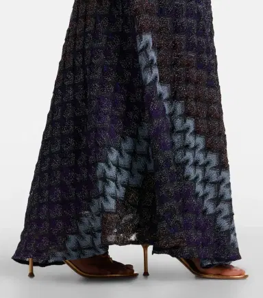 Missoni Knitted lamé maxi skirt | Thumbnail 3