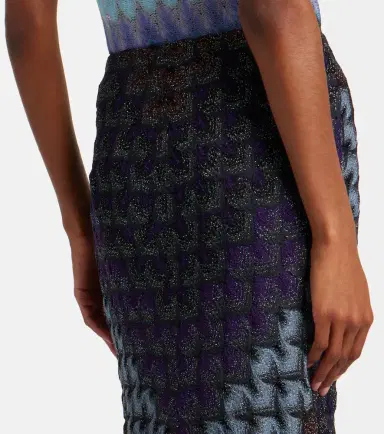 Missoni Knitted lamé maxi skirt | Thumbnail 4