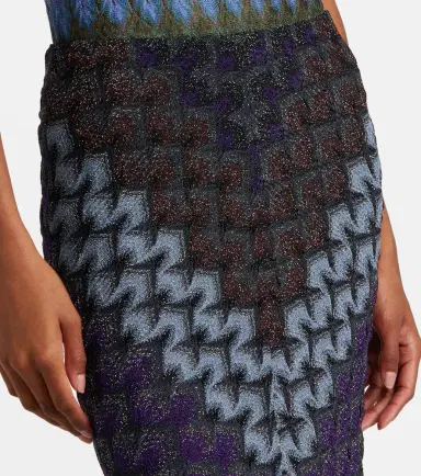 Missoni Knitted lamé maxi skirt | Thumbnail 6