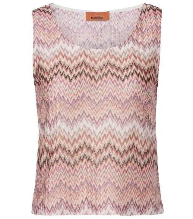 Missoni Zigzag knitted top
