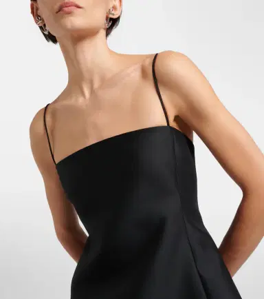 Balenciaga Wool and silk minidress | Thumbnail 2