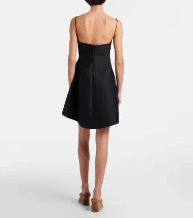 Balenciaga Wool and silk minidress | Thumbnail 3
