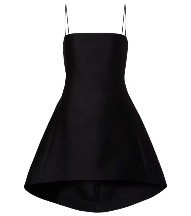 Balenciaga Wool and silk minidress