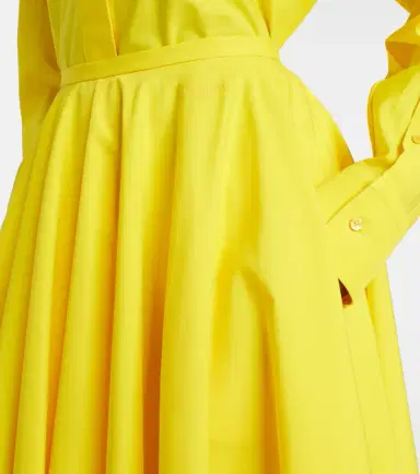 Givenchy Pleated cotton midi skirt | Thumbnail 2