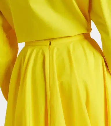 Givenchy Pleated cotton midi skirt | Thumbnail 6