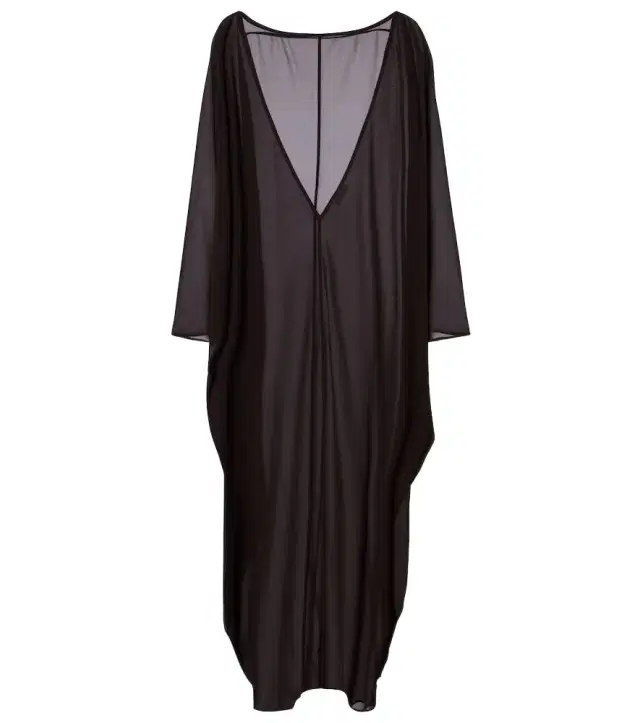 Staud Nour chiffon beach dress