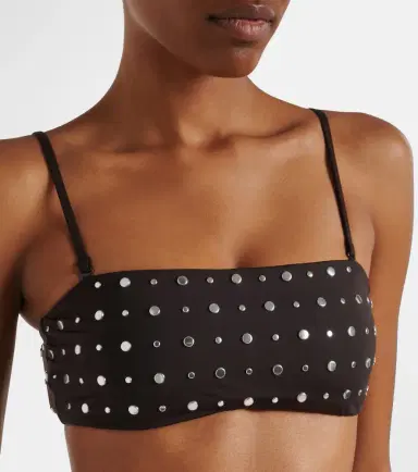 Staud Sara studded bikini top | Thumbnail 3 Staud Sara studded bikini top | Thumbnail 3