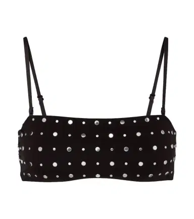 Staud Sara studded bikini top | Thumbnail 1 Staud Sara studded bikini top | Thumbnail 1