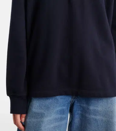 Citizens of Humanity Vintage fleece polo sweater | Thumbnail 2